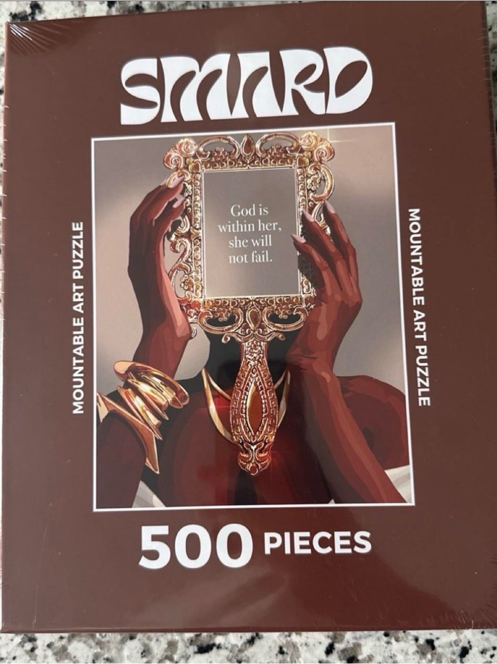 SMARD | 500 Piece Mountable Art Puzzle - Psalm 46:5